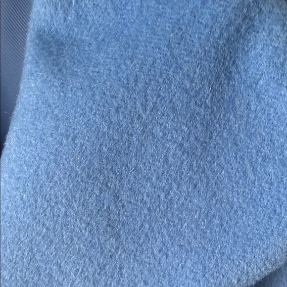 Sam Edelman Sky Blue Womens 10 Wool Blend Pea Coat Winter - Picture 4 of 10